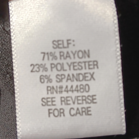 APT. 9 EUC Women's Blouse, Black & Sheer, Cap Sleeve, Size Medium - Picture 6 of 8